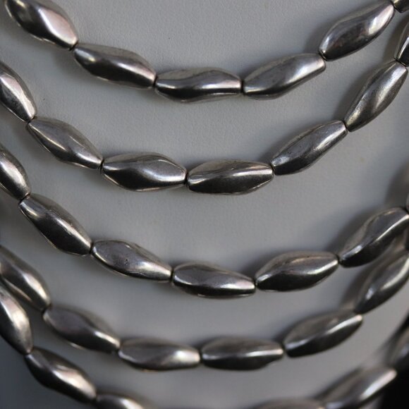 Long Adjustable No Clasp Multi-Strand Necklace - Picture 6 of 6